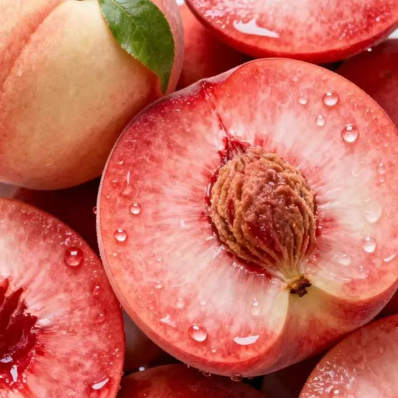 [🍑Risk-Free] All-Natural Jumbo Non-GMO Peach  & Fast-Rooting Solution Kit (100% Germination Guarantee)-EV
